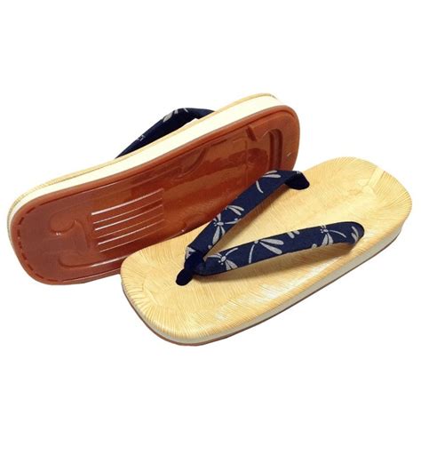 Made In Japan Setta Sandals Amezoko Tatami Rubber Sole Dyed Thong Large Dragonfly01