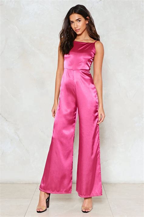 Clueless Satin Jumpsuit Satin Jumpsuit Jumpsuit Fashion Fashion