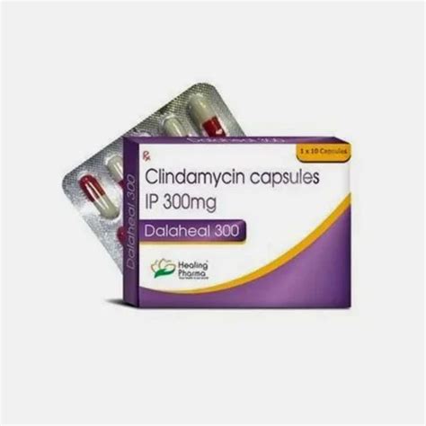 150 Mg 300 Mg Dalaheal Clindamycin Tablets Packaging Size 1 X 10 Capsules At Rs 200box In