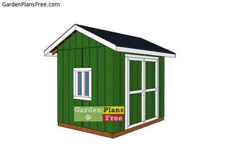 8x10 Gable Shed Plans - Garden Shed Plans | Free Garden Plans - How to ...