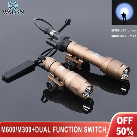 Wadsn Tactical M M C Flashlight New Dual Function Remote Pressure