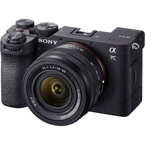 Sony a7C II Mirrorless Camera with 28-60mm Lens ILCE-7CM2L/B B&H