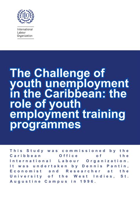 The Challenge Of Youth Unemployment In The Caribbean The Role Of Youth