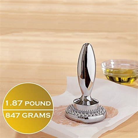 Reversible Meat Tenderizer And Pounder Dual Sided Meat Tenderizer