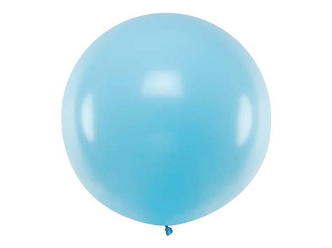 Balon Lateksowy Gigant B Kitny Pastel Light Blue M Szt Balony