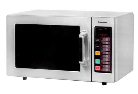 Panasonic Ne F Stainless Steel Commercial Microwave Oven V W