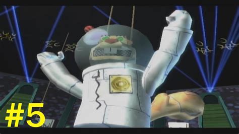 Let S Play SpongeBob SquarePants Battle For Bikini Bottom Part 5 Rock Em Sock Em Robot YouTube