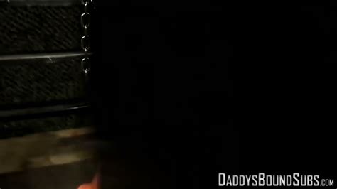 Bondage And Hardcore Throat Fucking For Submissive Man