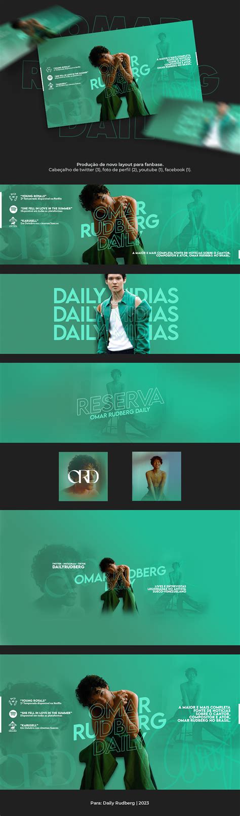 Novo Layout Para Fanbase Behance