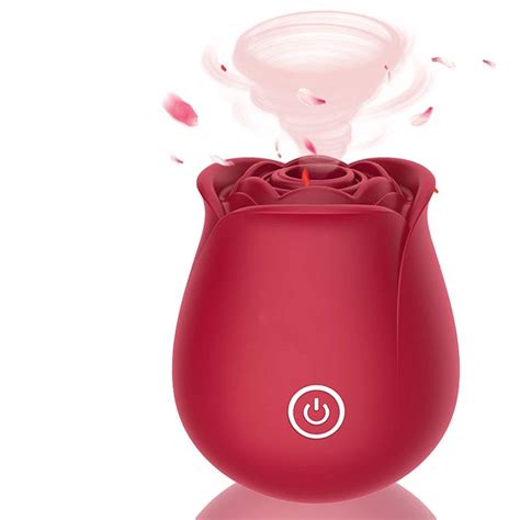 Rose Sucking Vibrator For Women Toys With Frequency Vibration Sucking Dildo Rose Sucking