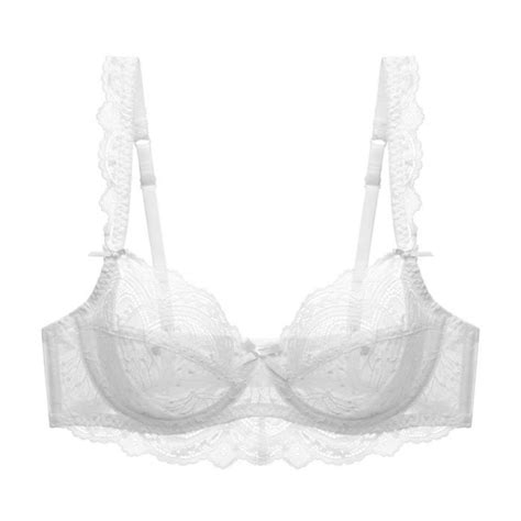 Ensemble Lingerie Femme Dentelle Transparente Blanc Mode Polyvalente Sexy Blanc Cdiscount