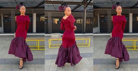 Trendy Shweshwe Traditional Dresses For 2020 Styles 2d