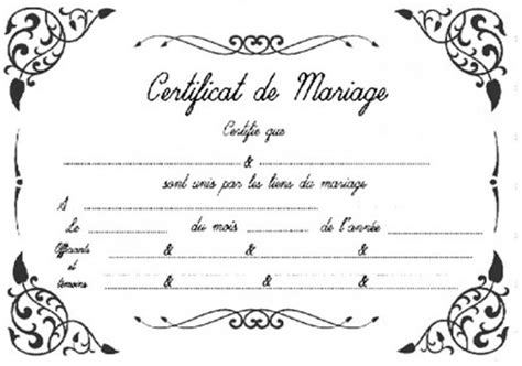 Demander Une Copie Littérale Dacte De Mariage