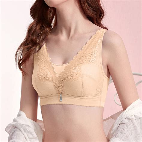 Dondpo Plus Size Lingerie Bras For Women Underwear For Women Push Up Adjustable Bra Tube Top