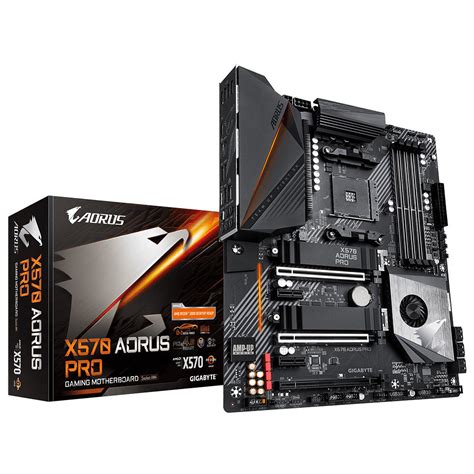 Gigabyte X570 Aorus Pro Atx Carte Mère Gigabyte Cybertekfr