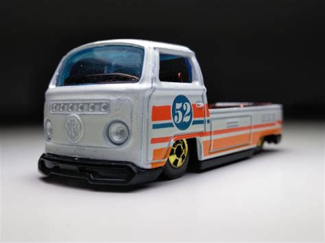 Volkswagen T Pickup Hot Wheels Custom Plastic Wheels Etsy