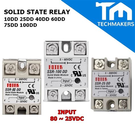 Fotek HeatSink Fotek 10A/25A/40A/75A/100A DC to DC Solid State Relay ...