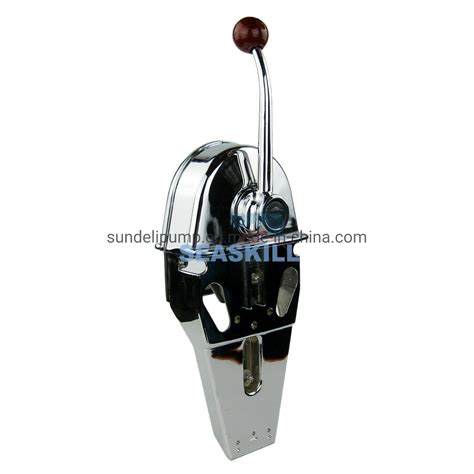 China Factory Price Zinc Alloy Handle Top Mount Morse Universal Boat