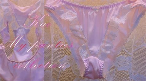 My Panties Collection Fullback Panty Lingerie Pink Panties Kao Youtube