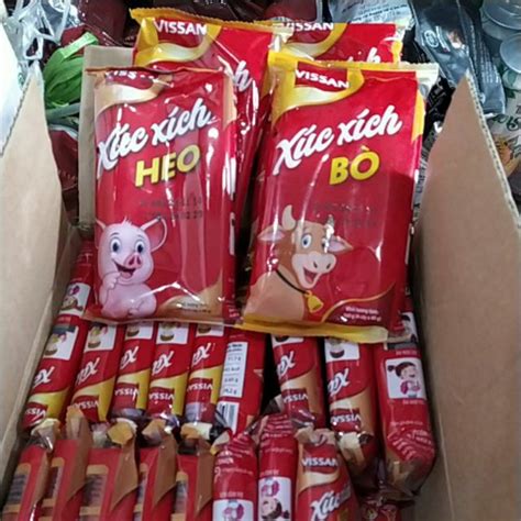 Xúc xích Ăn Liền Vissan 160g(4 cây x 40g) 🔥 Giá Tốt - Lịch Sử Giá ...