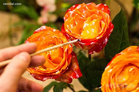 светящиеся цветы своими руками