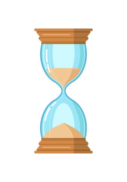 Premium Vector Hourglass Icon Flat Design