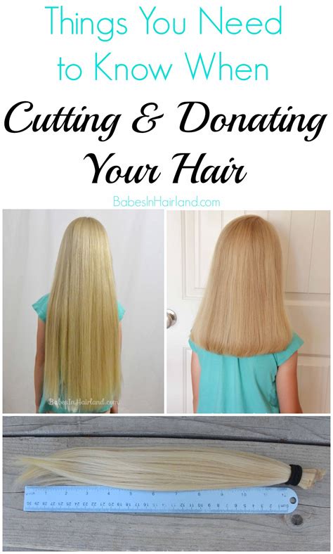 Things You Need To Know When Cutting And Donating Your Hair Babes In Hairland