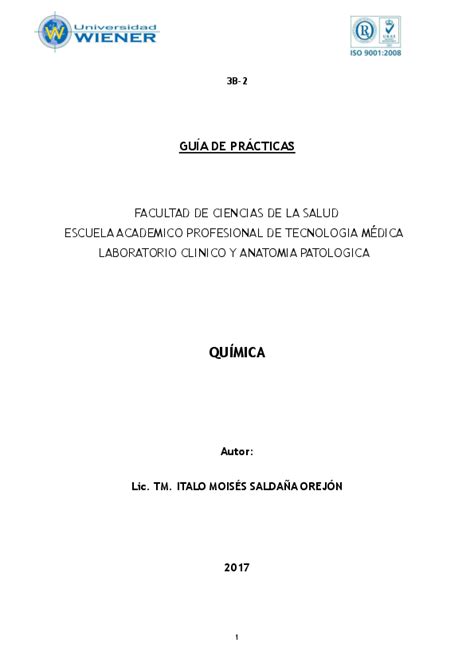 Pdf 3b 2 GuÍa De PrÁcticas Facultad De Ciencias De La Salud Escuela