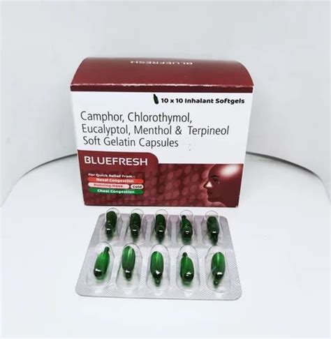 Camphor Chlorothymol Menthol And Terpinol Soft Gel Capsule Medcure