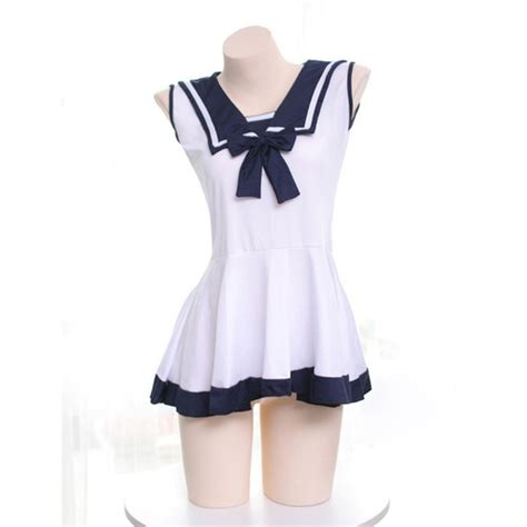Jual Kostum Gaun Seragam Sekolah Lingerie Sailor Baju Tidur Cosplay Jepang Jakarta Timur