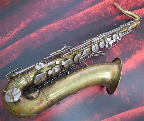 C G Conn M Naked Lady Tenor Saxophone Philadelphia Pa Reverb