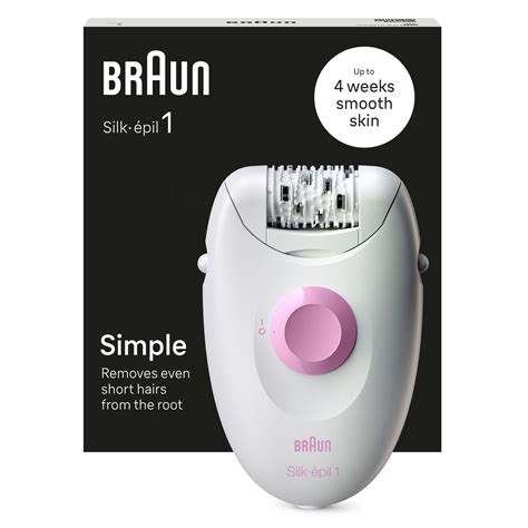 Braun Silk-Epil 1-010 epilátor, Soft Lift, 20 csipesz, rózsaszín - eMAG.hu