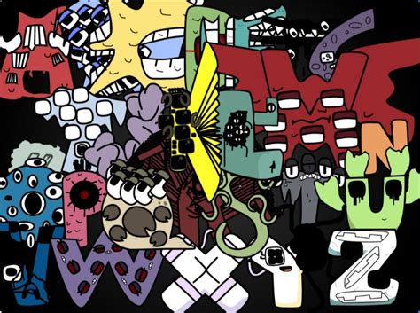 Alphabet Lore Letters But Its A Scarier Cursed By Thebobby65 On