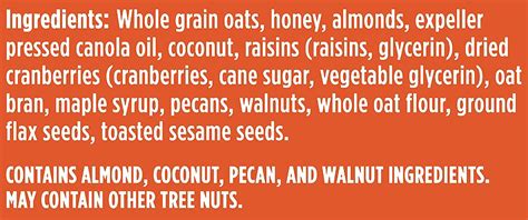 Bear Naked Granola Fruit And Nut Oz Pack Of Vegetarian Breakfast Cereal Whole Grain Snack