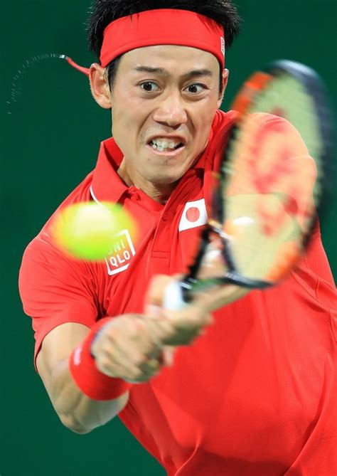 リオ五輪 テニス男子シングルス：錦織圭が96年ぶりの準決勝進出 [写真特集12 16] 毎日新聞