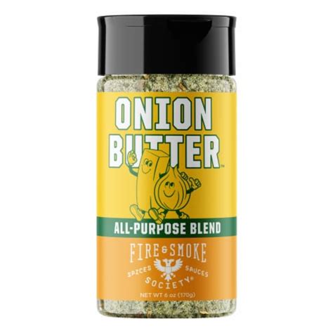 Fire And Smoke Society® Onion Butter™ All Purpose Blend Seasoning 6 Oz