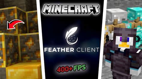 Finally Feather Client For Minecraft PE Feather Client For MCPE 1