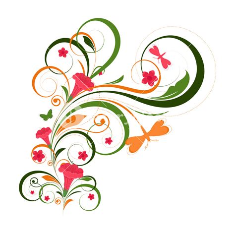 List 95 Pictures Vector Floral Design Background Bunga Completed