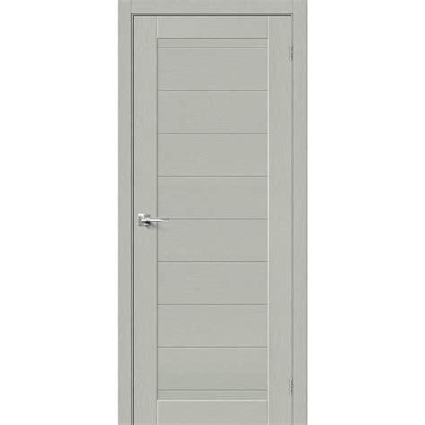Межкомнатная дверь Браво-21 Grey Wood экошпон Bravo по цене 4452 руб ...