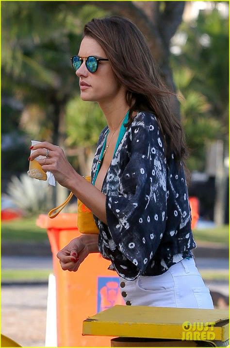Alessandra Ambrosio Flaunts Sexy Bikini Body During Beach Vacation Photo Alessandra