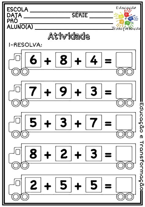Adição 2 Ano Fundamental