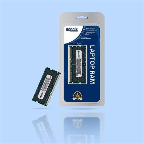 DDR SDRAM Geonix Laptop RAM 4GB DDR3L 1600 MHz, Single Channel at ₹ 349 ...
