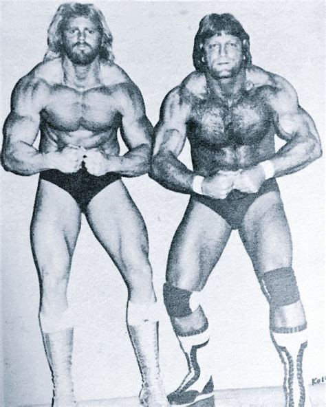 Ed Leslie Brutus Beefcake In The Wwf And Paul Orndorff Circa