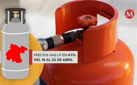 Precios Del Gas LP Del 16 Al 22 De Abril Guanajuato 2023 Grupo Milenio