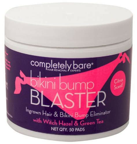 Completely Bare Bikini Bump Blaster Pads For Ingrown Hairs Ea Walmart