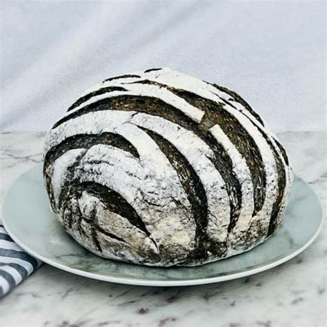 Sourdough Charcoal Bread Easy Indian Cookbook