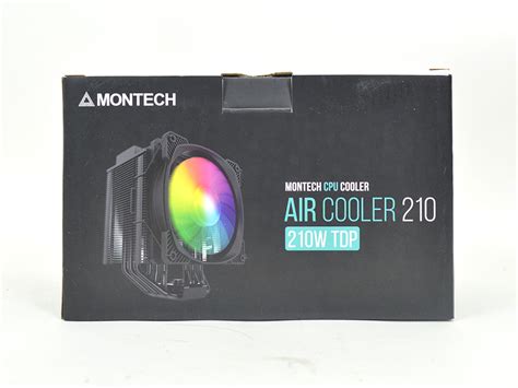 Montech Air Cooler 210 Review - Packaging & Contents | TechPowerUp