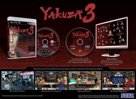 Sega confirms Premium Edition release for Yakuza 3 in UK - VG247