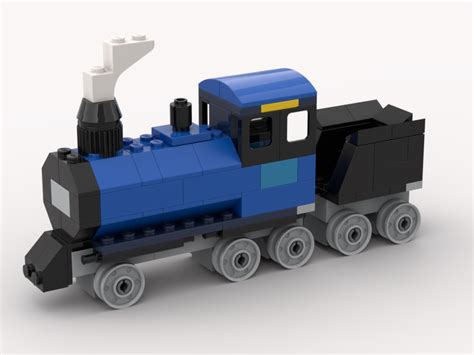 Lego Moc Steam Locomotive With Tender By Chricki Rebrickable Build