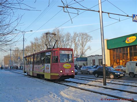 Прокопьевск, 71-605 (КТМ-5М3) № 102 — Фото — Городской электротранспорт